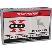 WINCHESTER - SUPER-X 12 GAUGE 1OZ RIFLED SLUG SHOTGUN AMMO