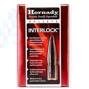 HORNADY - INTERLOCK® 35 CALIBER (0.358") ROUND NOSE BULLETS