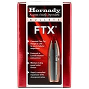 HORNADY - FTX® .30 CALIBER (.308") RIFLE BULLETS HORNADY - FTX® .30 CALIBER (.308") RIFLE BULLETS
