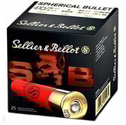 SELLIER & BELLOT - SPHERICAL BULLET 410 BORE 3” #00 SHOT SHOTGUN AMMO