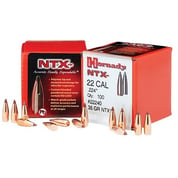 HORNADY - NTX® 22 CALIBER (0.224") LEAD FREE POLYMER TIPPED RIFLE BULLETS HORNADY - NTX® 22 CALIBER (0.224") LEAD FREE POLYMER TIPPED RIFLE BULLETS