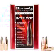 HORNADY - INTERLOCK® 338 CALIBER (0.338") SPIRE POINT RECOIL PROOF BULLETS