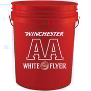 WINCHESTER - AA WHITE FLYER 5-GALLON RANGE BUCKET RED