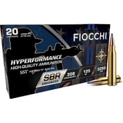 FIOCCHI AMMUNITION - HYPERFORMANCE SBR ENHANCED 308 WIN SST POLYMER TIP RIFLE AMMO