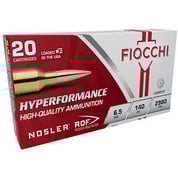 FIOCCHI AMMUNITION - HYPERFORMANCE 6.5MM PRC HOLLOW POINT BOAT TAIL RIFLE AMMO