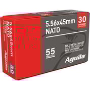 AGUILA - 5.56X45MM NATO FULL METAL JACKET RIFLE AMMO