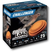CHALLENGER AMMO - STEEL GAME & TARGET 20 GAUGE 2-3/4" #6 SHOT SHOTGUN AMMO CHALLENGER AMMO - STEEL GAME & TARGET 20 GAUGE 2-3/4" #6 SHOT SHOTGUN AMMO