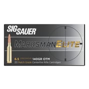 SIG SAUER, INC. - MARKSMAN ELITE 6.5 CREEDMOOR MATCH OPEN-TIP MATCH RIFLE AMMO