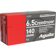 AGUILA - RANGE 6.5 CREEDMOOR FULL METAL JACKET BOAT TAIL RIFLE AMMO