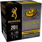 BROWNING AMMUNITION - GOLDEN CLAYS 20 GAUGE 2-3/4” #7.5 SHOT SHOTGUN AMMO