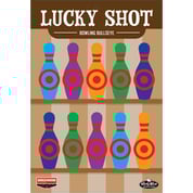 BIRCHWOOD CASEY - DIRTY BIRD LUCKY SHOT BOWLING PINS 12 X 18" TARGETS