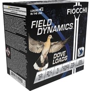 FIOCCHI AMMUNITION - DOVE & QUAIL 12 GAUGE 2-3/4" #7.5 SHOT SHOTGUN AMMO