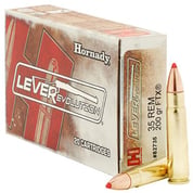 HORNADY - LEVEREVOLUTION® 35 REMINGTON FTX® POLYMER TIPPED RIFLE AMMO HORNADY - LEVEREVOLUTION® 35 REMINGTON FTX® POLYMER TIPPED RIFLE AMMO