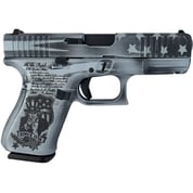 GLOCK - 19 GEN 5 CUSTOM 9MM LUGER WE WANT YOU GRAY SEMI-AUTO HANDGUN
