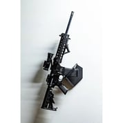 TACTICAL WALLS - MODWALL VERTICAL SINGLE RIFLE RACK MAGAZINE MOUNT ONLY