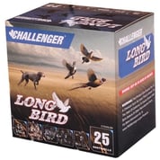 CHALLENGER AMMO - LONG BIRD 12 GAUGE 2-3/4" #6 SHOT SHOTGUN AMMO CHALLENGER AMMO - LONG BIRD 12 GAUGE 2-3/4" #6 SHOT SHOTGUN AMMO