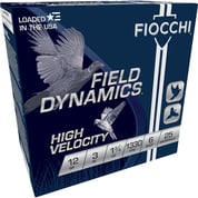 FIOCCHI AMMUNITION - UPLAND GAME 12 GAUGE 3" #6 SHOT SHOTGUN AMMO
