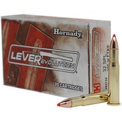 HORNADY - LEVEREVOLUTION AMMO 32 WINCHESTER SPECIAL 165GR FTX