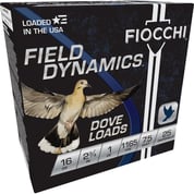 FIOCCHI AMMUNITION - DOVE & QUAIL 16 GAUGE 2-3/4" #7.5 SHOT SHOTGUN AMMO