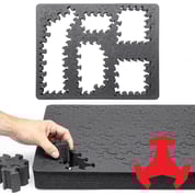 EYLAR - RAGAR CROSSLINK FOAM INSERT 21.75X17" FOR EQUIPMENT HARD CASE