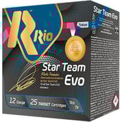 RIO OUTDOORS CORP. - STAR TEAM EVO TARGET 32 LOW RECOIL 12GA 2-3/4" #7.5 SHOTGUN AMMO