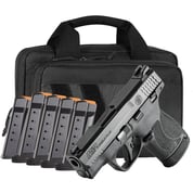 SMITH & WESSON - M&P9 SHIELD PLUS 9MM LUGER SEMI-AUTO HANDGUN CARRY ON BUNDLE