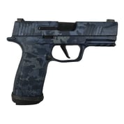 SIG SAUER, INC. - P365 XMACRO TACOPS CUSTOM 9MM LUGER BLUE CAMO SEMI-AUTO HANDGUN