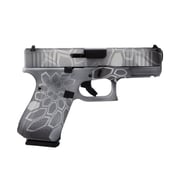 GLOCK - 19 GEN 5 CUSTOM 9MM LUGER GRAY STONE SEMI-AUTO HANDGUN