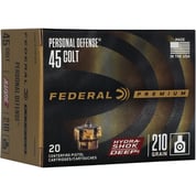 FEDERAL - PERSONAL DEFENSE 45 COLT HYDRA-SHOK DEEP JHP HANDGUN AMMO