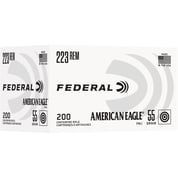 FEDERAL - AMERICAN EAGLE 223 REMINGTON FULL METAL JACKET RIFLE