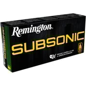 REMINGTON - SUBSONIC 308 WINCHESTER BONDED HOLLOW POINT RIFLE AMMO