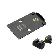 NIGHT FISION - OPTIC PLATE RMR/507C W/TRITIUM FRONT SIGHT FOR SIG SAUER P320 NIGHT FISION - OPTIC PLATE RMR/507C W/TRITIUM FRONT SIGHT FOR SIG SAUER P320