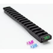 ANARCHY OUTDOORS - SCOPE BASE W/BUBBLE LEVEL FOR REMINGTON 700 LONG ACTION ANARCHY OUTDOORS - SCOPE BASE W/BUBBLE LEVEL FOR REMINGTON 700 LONG ACTION