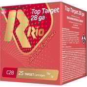 RIO OUTDOORS CORP. - TOP TARGET 28 GAUGE 2-3/4” #7.5 SHOT SHOTGUN AMMO