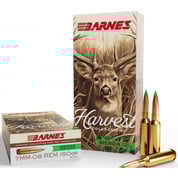 BARNES BULLETS - HARVEST 7MM-08 REM SIERRA TIP GAME KING POLYMYER TIP RIFLE AMMO