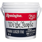 REMINGTON - 9MM LUGER FULL METAL JACKET HANDGUN AMMO BUCKET