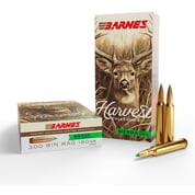 BARNES BULLETS - HARVEST 300 WIN MAG SIERRA TIP GAME KING POLYMER TIP RIFLE AMMO