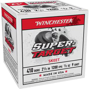 WINCHESTER - SUPER TARGET 410 BORE 2-3/4” #9 SHOT SHOTGUN AMMO
