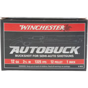 WINCHESTER - 12 GAUGE 2-3/4" #1 BUCKSHOT SHOTGUN AMMO