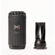 HUXWRX - BLASTPHEMY BLAST DEFLECTOR W/FLASH HIDER 556 1/2X28 HUXWRX - BLASTPHEMY BLAST DEFLECTOR W/FLASH HIDER 556 1/2X28