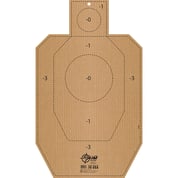 ALLEN CO INC - EZ AIM® 18"X30" IPSC IDPA SILHOUETTE CORRUGATED TARGET & BACKER