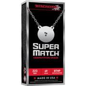 WINCHESTER - SUPER MATCH® 223 REMINGTON BTHP RIFLE AMMO