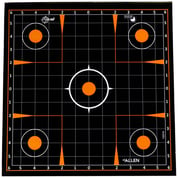 ALLEN CO INC - EZ AIM® SPLASH ADHESIVE SIGHT-IN GRID 12”X12” PAPER TARGETS