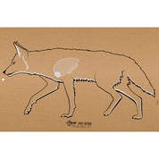 ALLEN CO INC - EZ AIM® 23""X35"" COYOTE SILHOUETTE CORRUGATED TARGET & BACKER