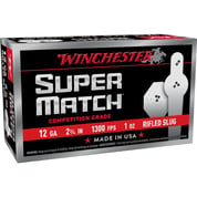 WINCHESTER - SUPER MATCH® 12 GAUGE RIFLED SLUG SHOTGUN AMMO