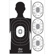 ALLEN CO INC - EZ AIM® 23”X35” HANDGUN TRAINER CORRUGATED TARGET & BACKER