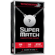 WINCHESTER - SUPER MATCH® 308 WIN BTHP RIFLE AMMO