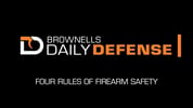 Daily Defense 1-2:  Four Rules of Firearm Safety