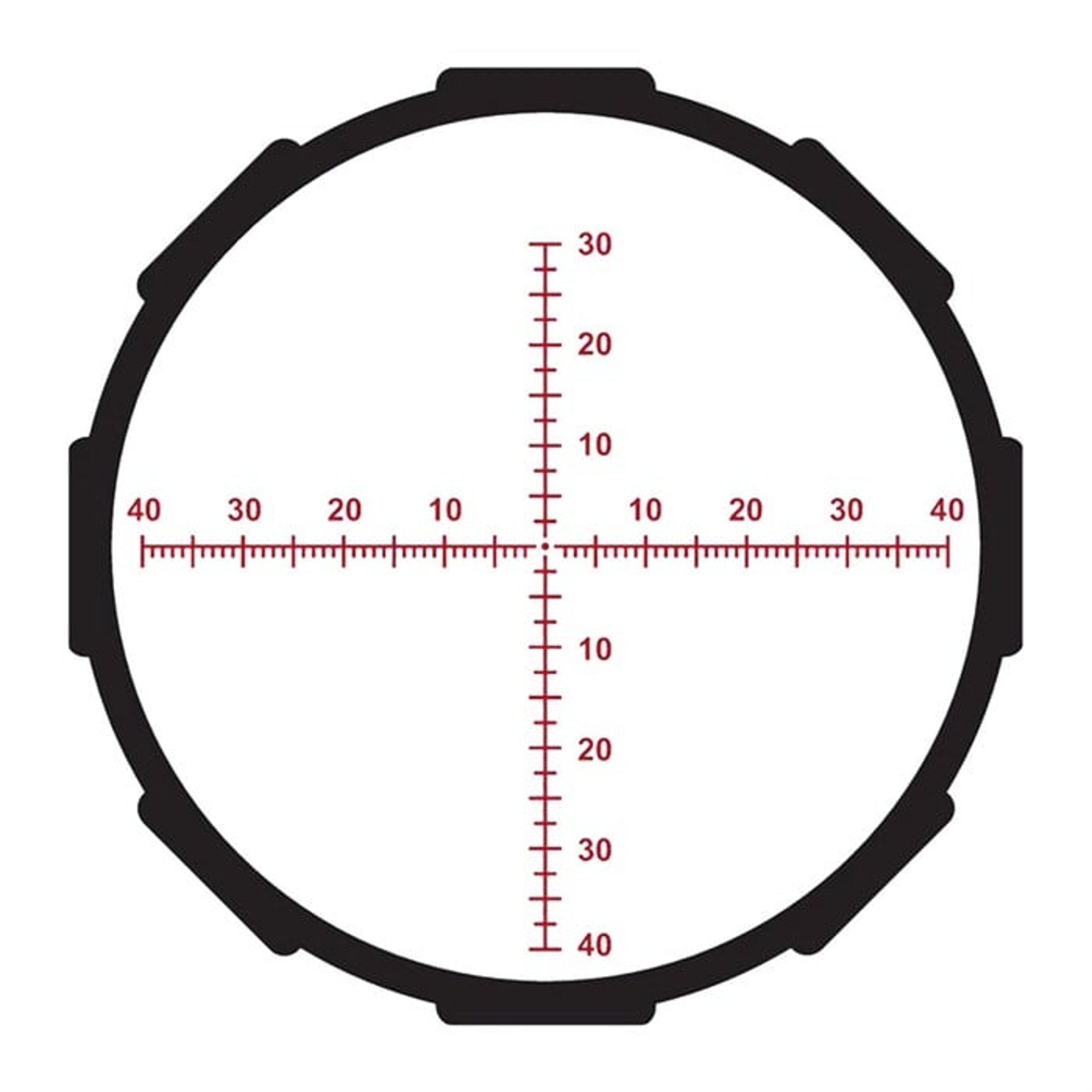 Hardline Pro 4-16x50mm FFP Illuminated MR1-MOA Reticle Black