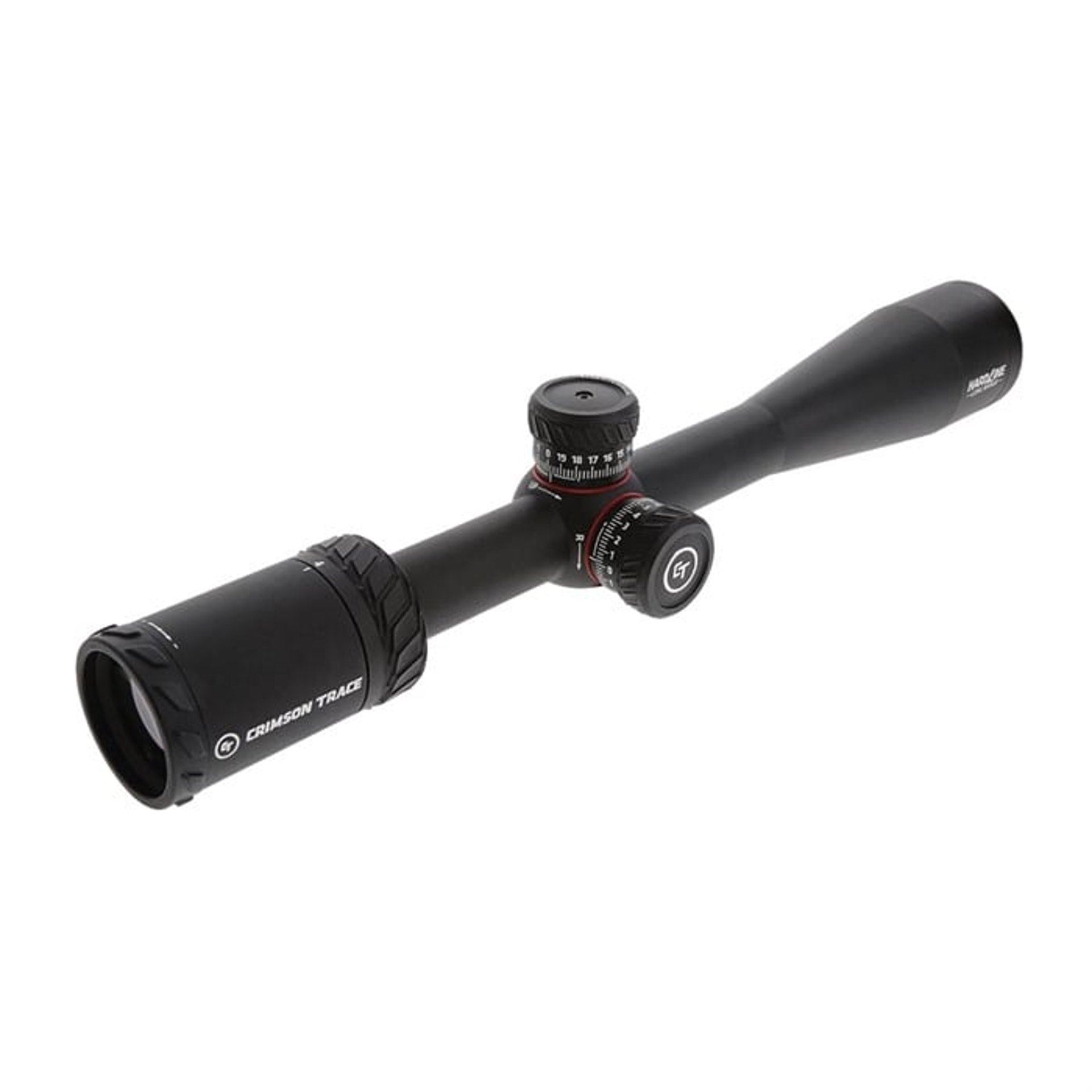 Hardline 4-12x40mm SFP Custom BDC Long Range Reticle Black